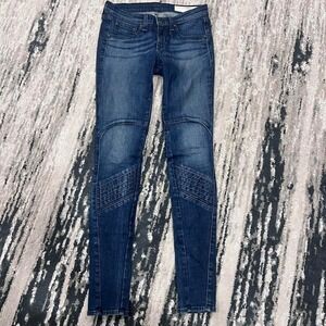 Rag & Bone Adriano Goldschmied‎ Women's Skinny Jeans Blue/Black, Size 26/27